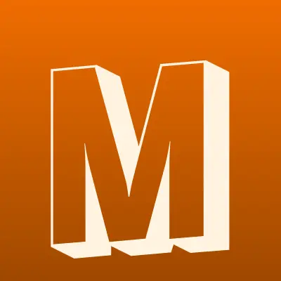 Мир продовольствия, сеть магазинов, лого-визитка